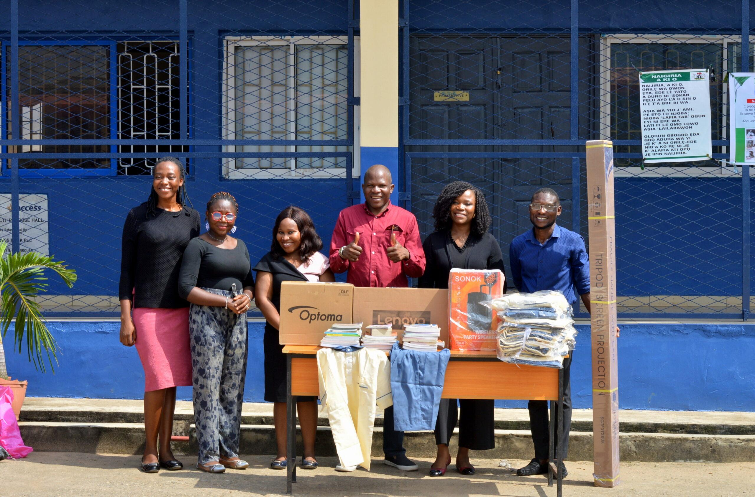 CELSIR juvenile education program handover of supplies